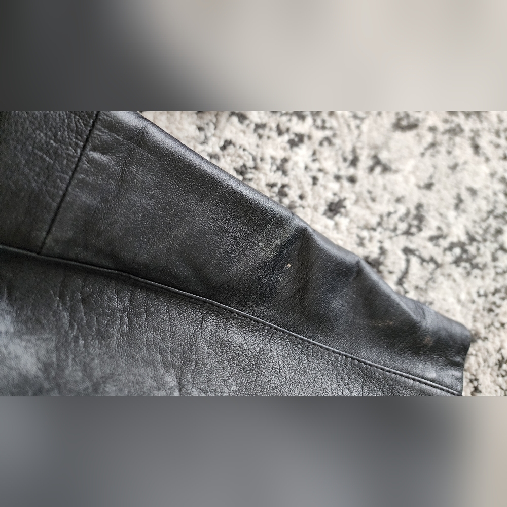 *SOLD* PELLE STUDIO Wilsons Black Leather Jacket Womens Size S - Picture 12 of 16